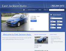 Tablet Screenshot of eastjacksonauto.com